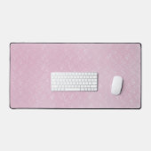 Roze Patroon Bureaumat (Keyboard & Muis)
