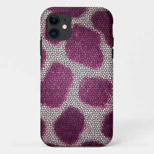 Roze patroon iPhone 11 hoesje
