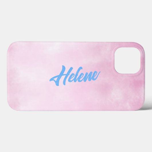 Roze patroon iPhone / iPad case (Achterkant (horizontaal))