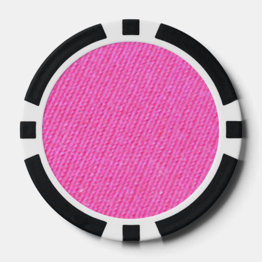 Roze patroon MF Poker Chips (Voorkant)