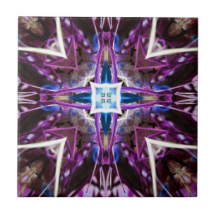 Roze patroon tegeltje