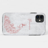 Roze Peacock op maat Case-Mate iPhone Case (Achterkant (horizontaal))