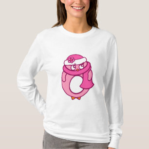Roze Penguin T-Shirt