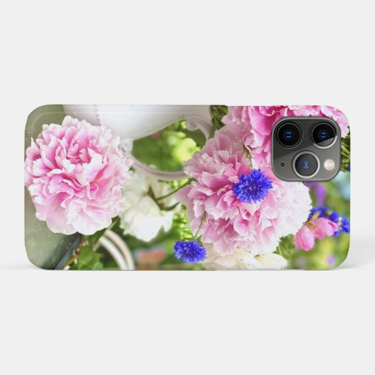 Roze Peonies iPhone 11 Pro Hoesje-Mate iPhone Case (Achterkant (horizontaal))