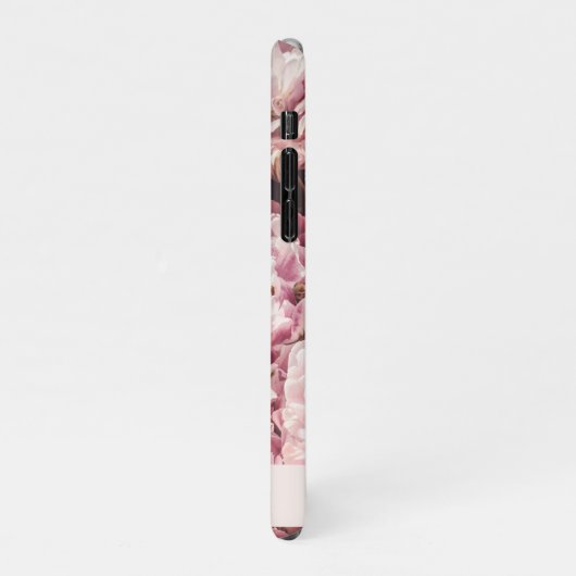 Roze Peony Hoesje-Mate iPhone Case iPhone Hoesje (Linkerkant)