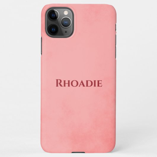  roze perkament iPhone hoesje (Achterkant)