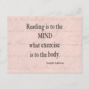  Roze Perkament Papier Schrijven Addison Quote Briefkaart