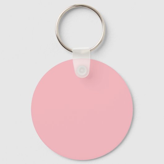 Roze perskoeken, prinses met diameter sleutelhanger (Achterkant)