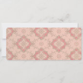  roze personaliseerbare naamkaart Bladwijzer (Achterkant)