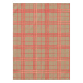 Roze, Perzikkleurig en bruin Tafelkleed (Voorkant)