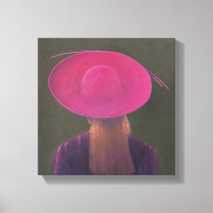 Roze Pet 2014 Canvas Afdruk
