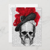 Roze Pet Briefkaart (Voorkant / Achterkant)