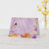 Roze Petals Dream Abstracte Art Note Kaart (Gele Bloem)