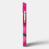 Roze petals en parels Case-Mate iPhone case (Achterkant / Links)