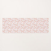 roze petals Gym Fitness Yogamat (Achterkant (horizontaal))