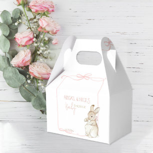 Roze Peter het Konijn Beatrix Potter Baby shower Bedankdoosjes