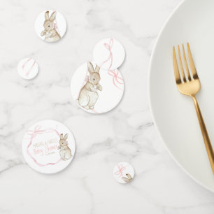Roze Peter het Konijn Beatrix Potter Baby shower Confetti