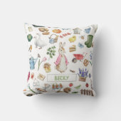 Roze Peter het Konijn Kussen (Voorkant)