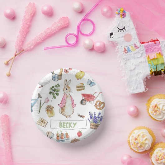 Roze Peter het Konijn Papieren Kommen (Feest)