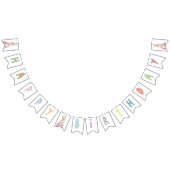 Roze Peter het Konijn Vlaggetjes (Alle)