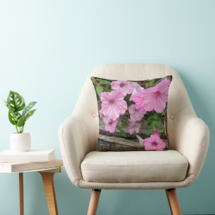 Roze Petunia Blossom Kussen