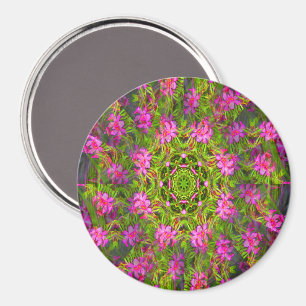  roze Phlox werveling.... Magneet