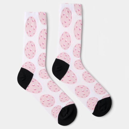 Roze Pickleball Pattern-socket Sokken (Rechts)