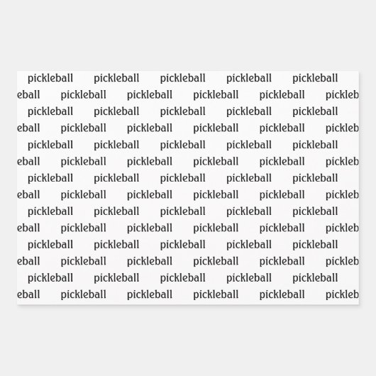 Roze pickleball wrapping sheet set van 3 inpakpapier vel (Voorkant 2)