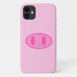 Roze pig iPhone 11 hoesje