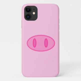 Roze pig iPhone 11 hoesje