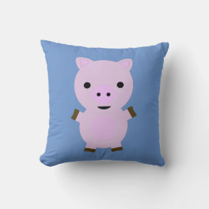 Roze Piggy Kussen