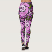 Roze Piggy Leggings (Achterkant)