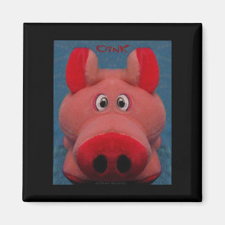Roze Piggy Magnet Magneet