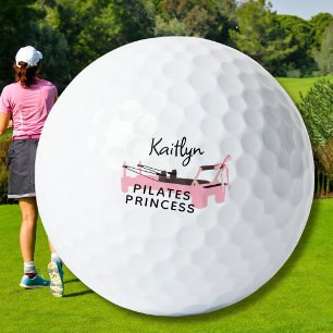 Roze Pilates Prinses Reformer Golfballen