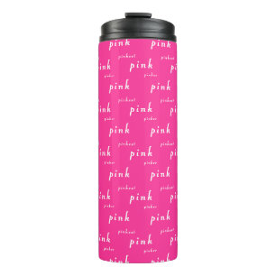 Roze Pinker Pinkest Design Thermosbeker