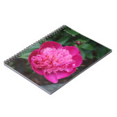 Roze Pioen & Baby Bud Notitieboek (Linkerzijde)