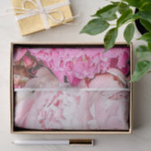 Roze Pioen Tissue Papier Tinten (Geschenk)