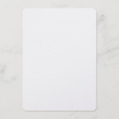 Roze Pioenen Bloemen Bruiloft Menu (Achterkant)