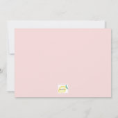 Roze pioenen uitnodiging (Achterkant)