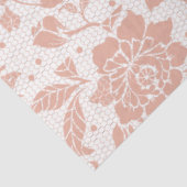 Roze pioenroos bloemenontkoppeling tissuepapier (Detail)