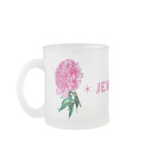 Roze Pioenster Meisjesachtige Moderne Aangepaste N