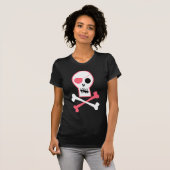 Roze Pirate T-shirt (Voorkant volledig)