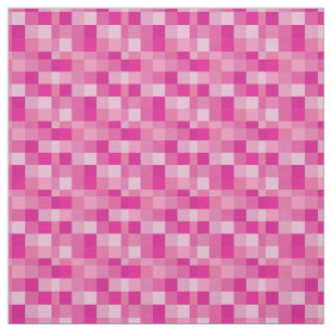 Roze pixelaatpatroon   Gamer Stof