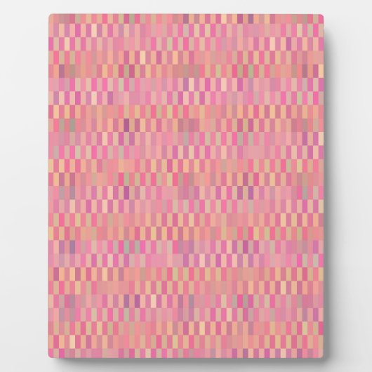 Roze pixels fotoplaat (Voorkant)