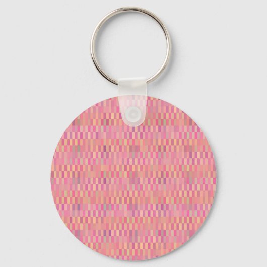 Roze pixels sleutelhanger (Voorkant)