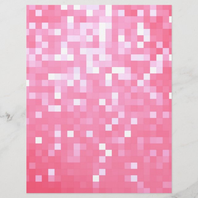 Roze pixelsprankeling (Voorkant)