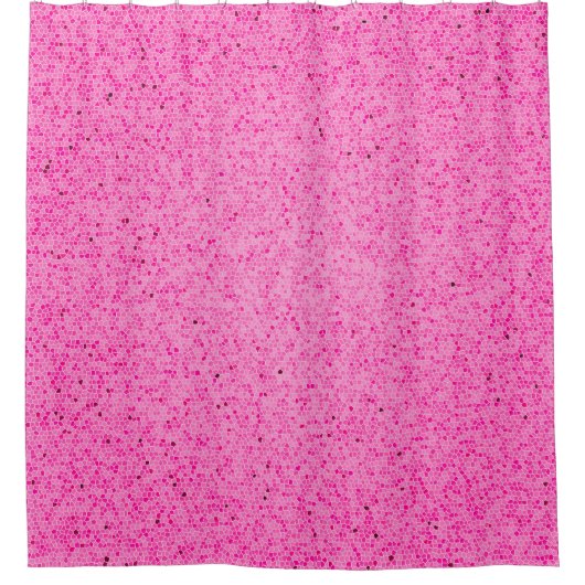 Roze plash Shower Curtain Douchegordijn (Voorkant)