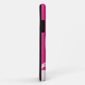 Roze Poedel Gepersonaliseerde iPhone Case (Achterkant/rechts)