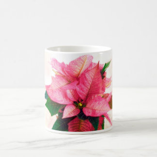  roze Poinsettia Mok