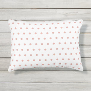Roze poka Dots Buitenkussen